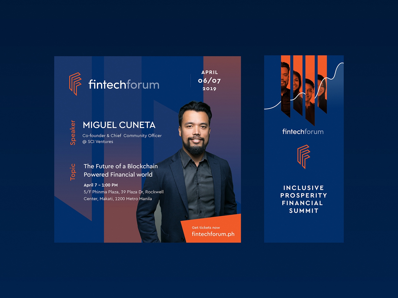 Fintech Forum Philippines - Identity visualization